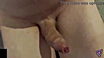 Jessica Bloom's massive cock ravages Jenby Doll's anus