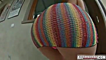 Liona's tight ass gets filled with cum