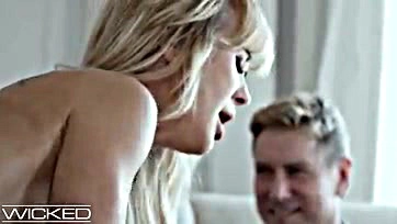 Brandi Love's husband watches her get brutally fucked