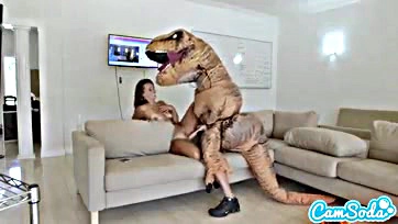 TREX brutally ravishes Kelsi Monroe's tight Latina ass