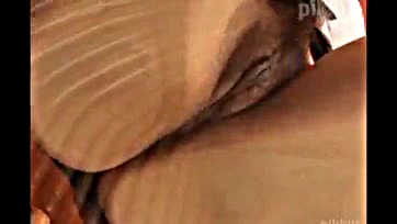 Woman's genitalia is touched, resulting in pleasure