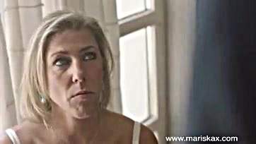 Nikky Clarisse gets anal sex from a blonde milf