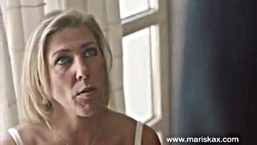 Nikky Clarisse gets anal sex from a blonde milf