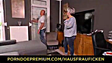 German granny gets busy with hubby in explicit sex