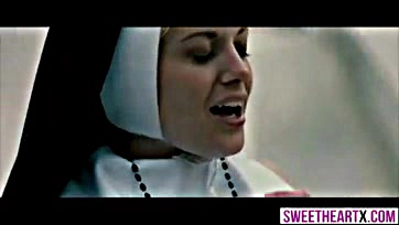 Sister Charlotte enjoys sinful oral pleasure