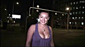 Krystal Swift gets ready for public group sex