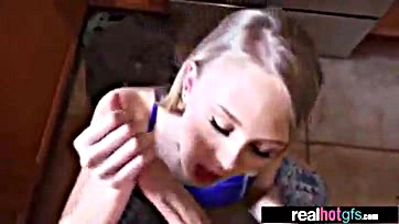 Girlfriend Lily Rader gets brutally banged in sex tape