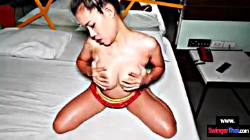 Thai amateur prostitute performs explicit sex acts