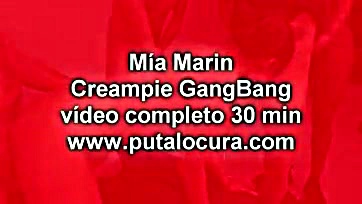 A Mexican woman has many creampie experiences