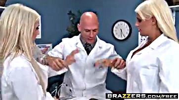 Doctor's patient gets brutally screwed by a horny stud