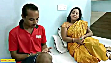 Rich Indian woman swaps husband for poor boy's cock