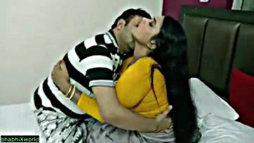 Steamy affair: Pregnant cum inside, hot bhabhi sex