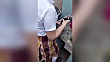 Stepdad catches teen girl doing laundry sans underwear