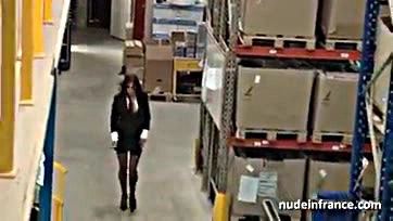 French mature woman gets brutally pounded in warehouse