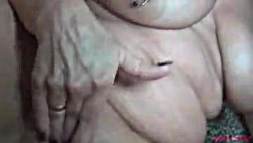 Chubby milf gets fucked by dude with large dick