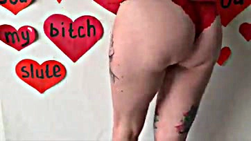 Fetishy Valentine's wish from dominatrix Nika