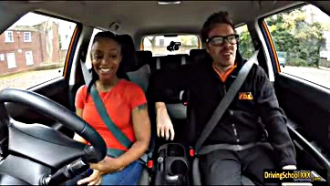 Lola Marie gets brutally pounded during driving lesson