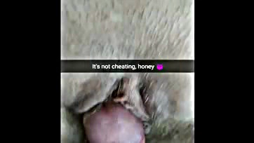 Wife's cheating leads to creampie addiction for husband