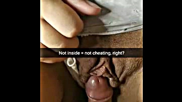 Wife's cheating leads to creampie addiction for husband