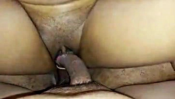 Wife enjoys double penetration, riding two penises