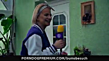 Dana Jayn bangs a horny fan in Germany