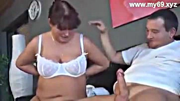 German woman gets doggy-style sex and cums