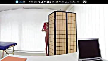 Naomi gets virtual pussy fuck and massage