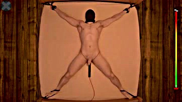 Intense prostate edging drives men insane in 20 minutes