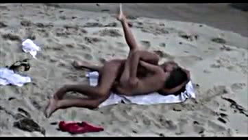 Sister cheats on boyfriend at public beach, gets fucked