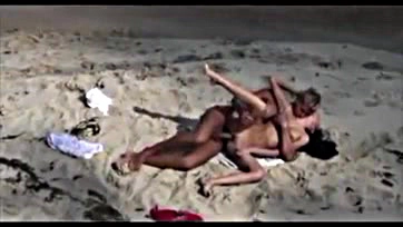 Sister cheats on boyfriend at public beach, gets fucked