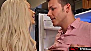 Elsa Jean's teen pussy gets rough fucking