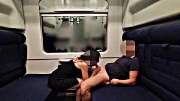 Man exposes himself on train, risks getting caught