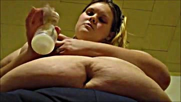 Mom's massive, juicy breasts produce abundant milk