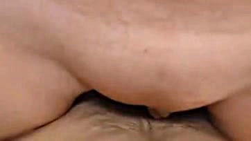 My stretched-out labia make him cum quickly