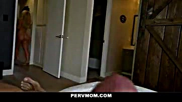 Savannah Bond cheats with stepson's massive cock