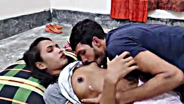 Desi couple has hardcore sex in doggy style