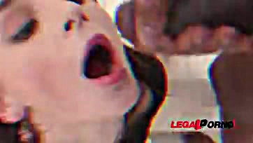 Kate gets brutal assfucked and gangbanged by 10 guys