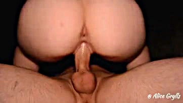 A big cock gets a close-up blow job