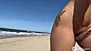 Fucked up beach encounter with a hot black woman