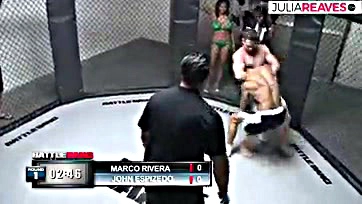 A fighter wins a prize, no literal fucks involved