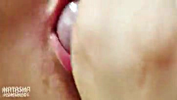 Natasha's explicit homemade cumshot compilation, try not to jizz