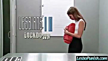 Lesbian sex tape features punishment and humiliation