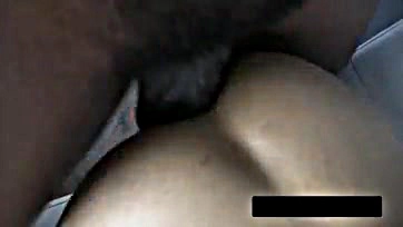 Young Latino male receives massive black cock penetration