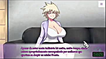 Katsuki's mom becomes a total whore