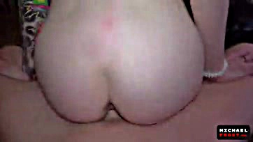 Teen neighbor's pussy and face get brutally filled