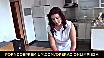 Colombian woman sucks and rides hard cock