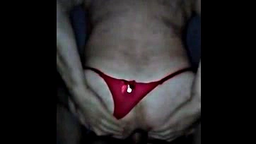 I'm caught cheating by my wife's red lingerie