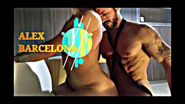 Alex Barcelona's cum-filled cream pie tutorial is explicit