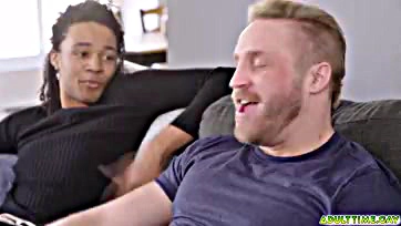 Timo offers Dylan oral sex and anal play