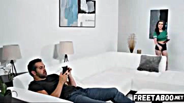 Filmmaker relaxes with sex doll after long day